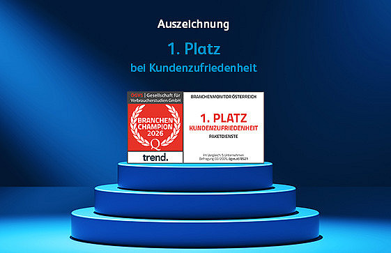 1. Platz in der Kategorie Kundenzufriedenheit 2026