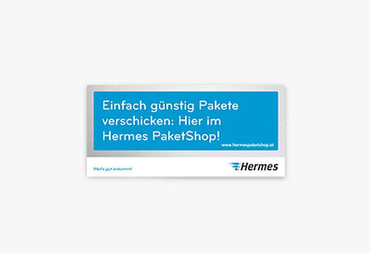blau-grauer Hermes Deckenh&auml;nger